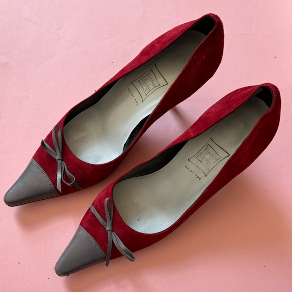 Cynthia Rowley Geist NYC pointy tow pumps - Picture 6 of 8